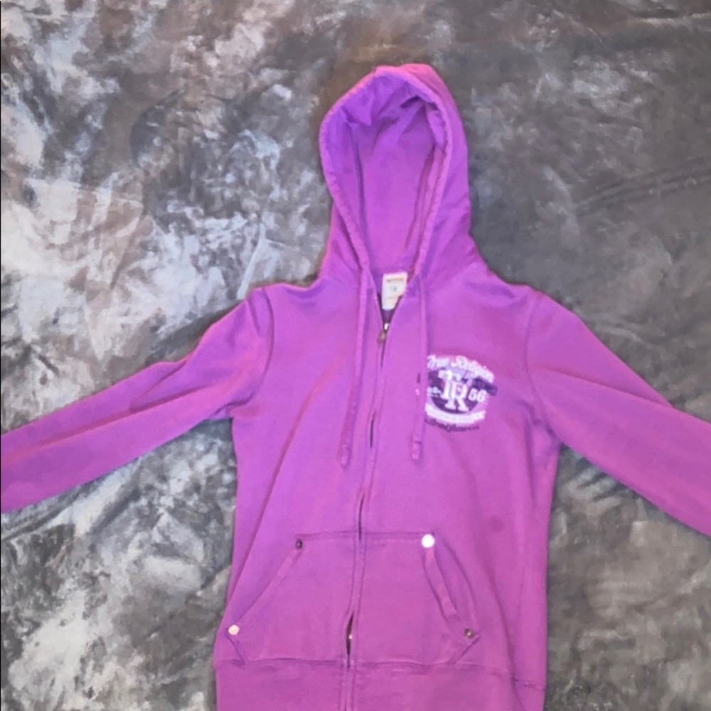 Purple True Religion jacket